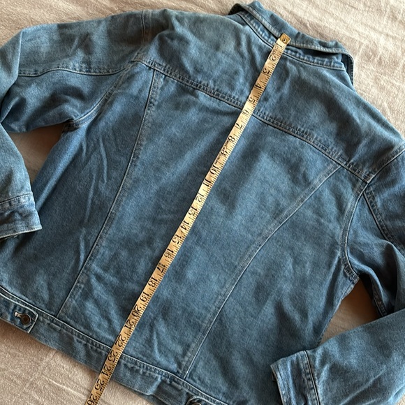 Vintage Denim and Toile Jacket - Picture 9 of 9